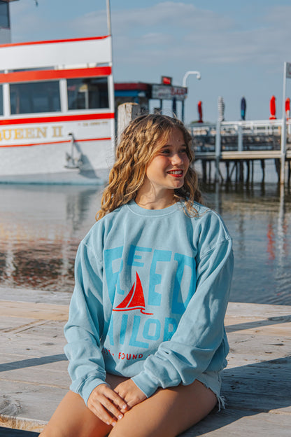 Abstract Letters Crewneck