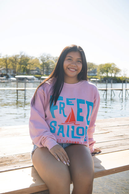 Abstract Letters Crewneck