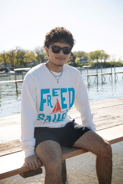 Abstract Letters Crewneck