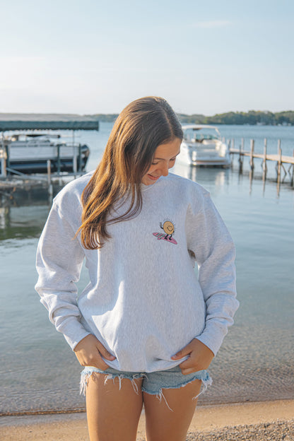Happy Waves Crewneck